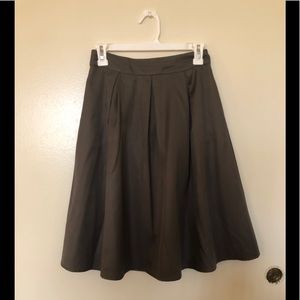 Olive Green Skirt